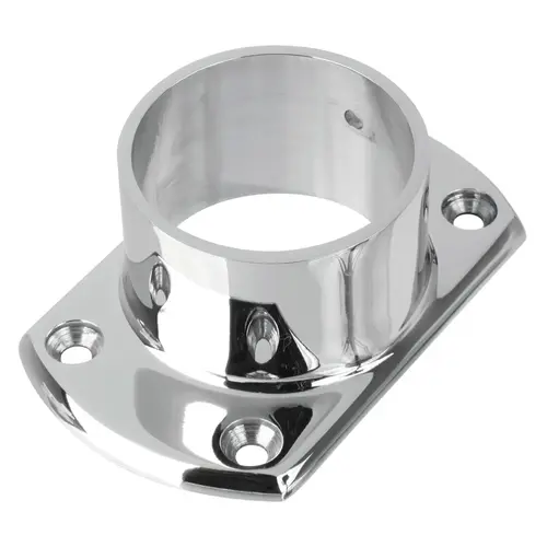 Cut Wall Flange For 2" Tubing Polished Stainless Steel Finish Cut Wall Flange For 2" Tubing Polished Stainless Steel Finish