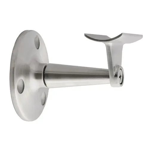 Modular Handrail Bracket For 2" Stainless Steel Tubing Modular Component 2" Tubing OD Satin