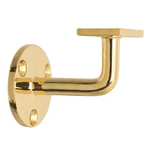 Flat Brass Handrail Bracket Flat Brass Handrail Bracket