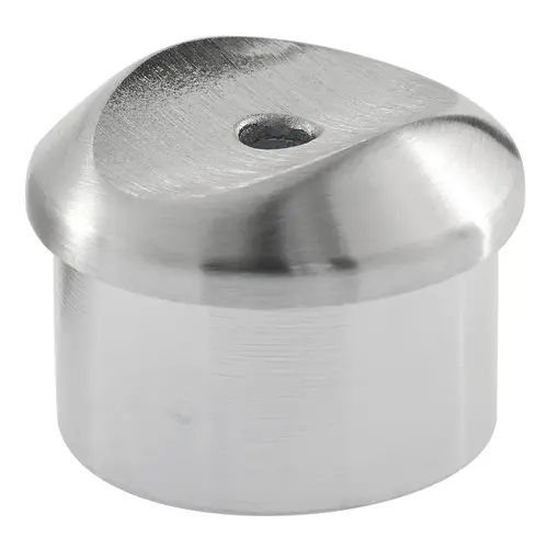 Perpendicular Collar For Stainless Steel Tubing Satin Stainless Steel Finish