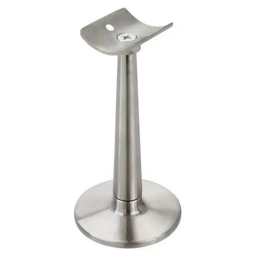 Modular Undrilled Stainless Steel Saddle Post Modular Component Satin