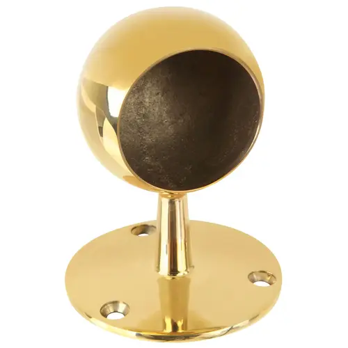 Ball End Post Polished Brass Ball End Post Polished Brass