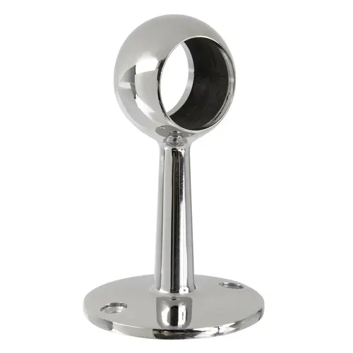 Ball Center Short Post For 1" Tubing Polished Stainless Steel Finish Ball Center Short Post For 1" Tubing Polished Stainless Steel Finish