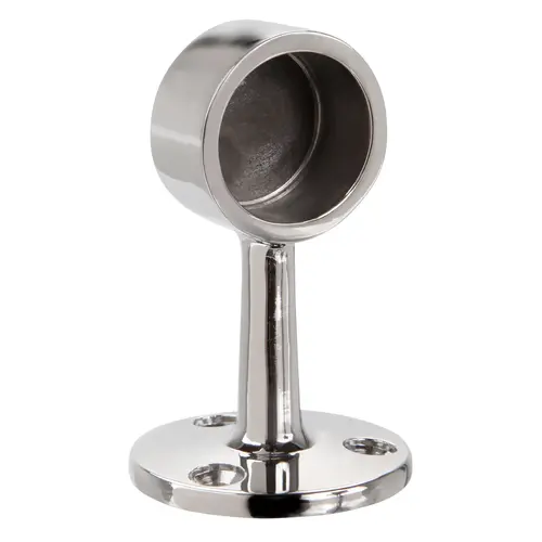 Flush End Post Polished Stainless Steel Finish Flush End Post Polished Stainless Steel Finish