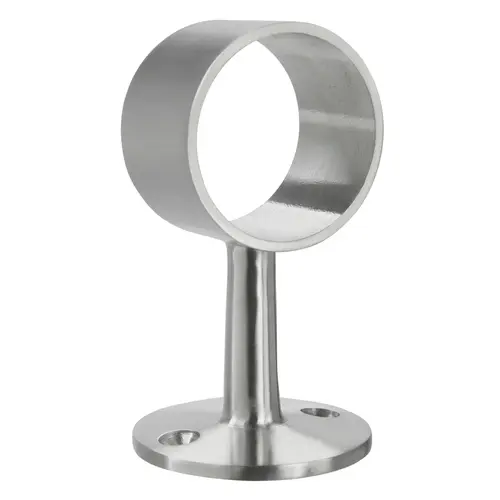 Flush Center Post Satin Stainless Steel Finish Flush Center Post Satin Stainless Steel Finish