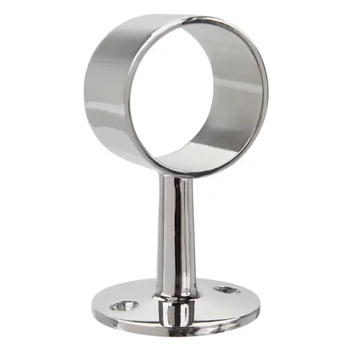 Flush Center Post Polished Stainless Steel Finish Flush Center Post Polished Stainless Steel Finish