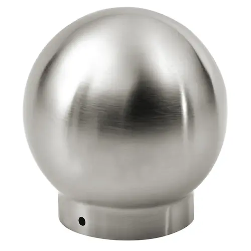 Ball Handrail Component for 2" Tubing Satin Stainless Steel Finish