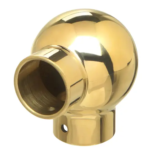 Ball El Fitting Polished Brass Ball El Fitting Polished Brass