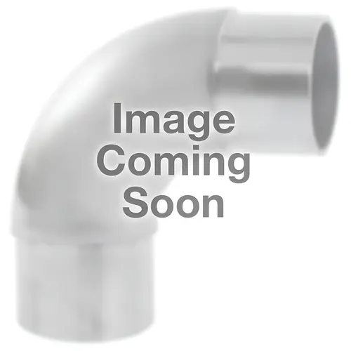 90 Degree Flush Radius Elbow Component For Stainless Steel Railing Satin Stainless Steel Finish 90 Degree Flush Radius Elbow Component For Stainless Steel Railing Satin Stainless Steel Finish