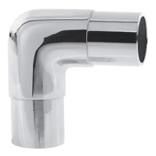 90 Degree Flush Elbow Component For Railing Systems .050" Compatible Tubing Wall Thickness Polished Stainless Steel Finish 90 Degree Flush Elbow Component For Railing Systems .050" Compatible Tubing Wall Thickness Polished Stainless Steel Finish