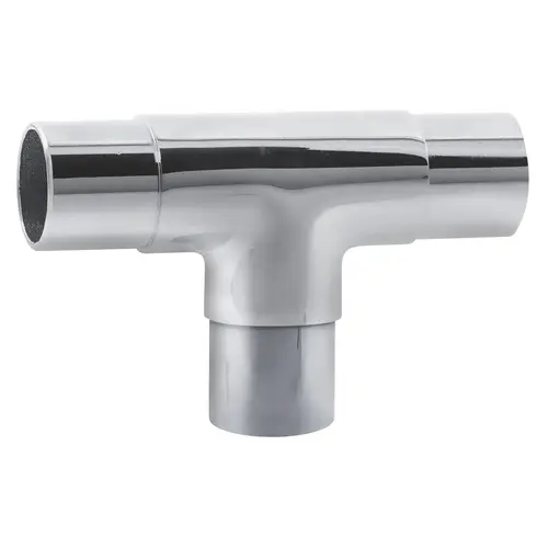 180 Degree T Elbow Component For Handrail Systems .050" Compatible Tubing Wall Thickness Polished Stainless Steel Finish