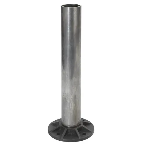 2" Steel Flange With 11 1/4" Tall Steel Rod Insert 2" Steel Flange With 11 1/4" Tall Steel Rod Insert