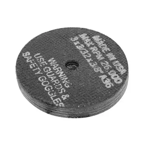 3" Cut-Off Wheels - 3" x 3/32" x 3/8" - 5 per Card 3" Cut-Off Wheels - 3" x 3/32" x 3/8" - 5 per Card