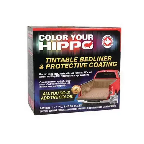 BCYHLV Tintable Low VOC 2-Part Sprayable Bedliner, 0.45 gal, Liquid