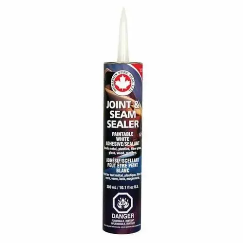 High Performance Joint and Seam Sealer, 300 mL Cartridge, White, Liquid, 24 hr Curing High Performance Joint and Seam Sealer, 300 mL Cartridge, White, Liquid, 24 hr Curing