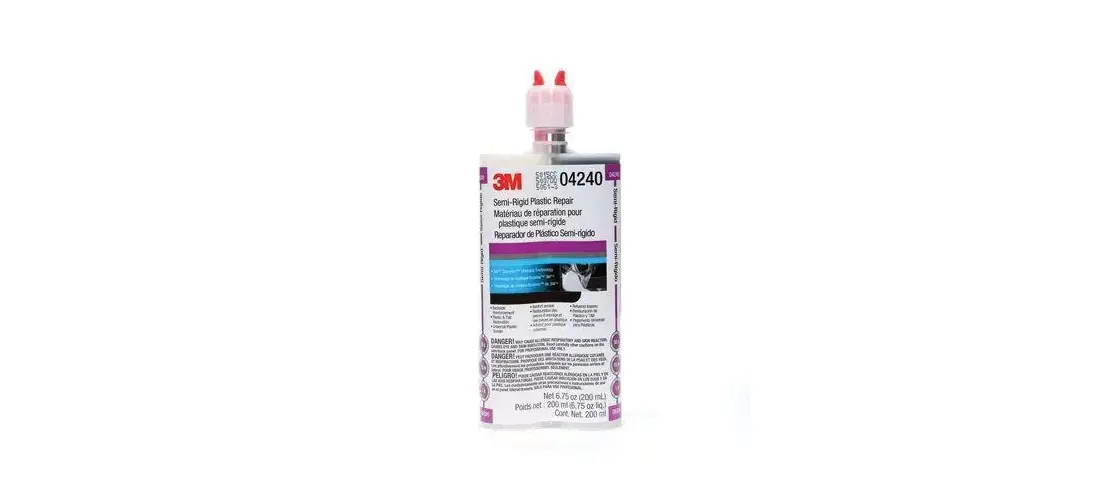 thumbnail image 2 of 3M Semi-Rigid Plastic Repair - Fast-Curing Urethane For Automotive Bumpers & Parts 2 of 6
