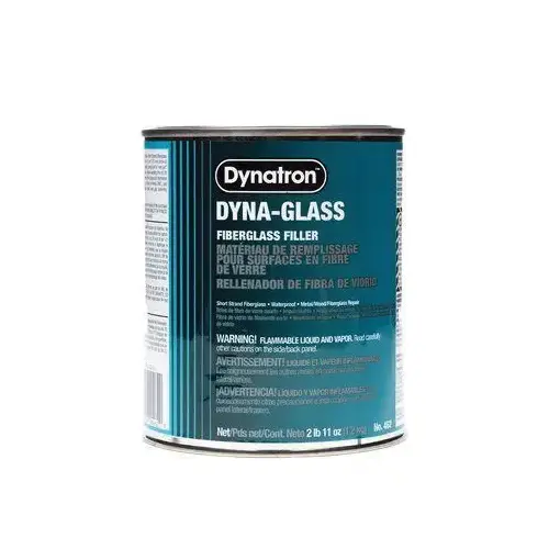 462 Short Strand Fiberglass Reinforced Body Filler, 1 qt Can, Green, Liquid/Paste 462 Short Strand Fiberglass Reinforced Body Filler, 1 qt Can, Green, Liquid/Paste