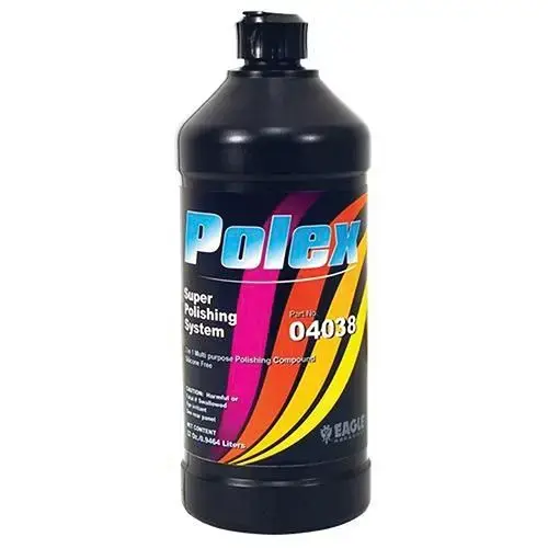 Polishing Compound, 32 oz Bottle, Shine White, Liquid