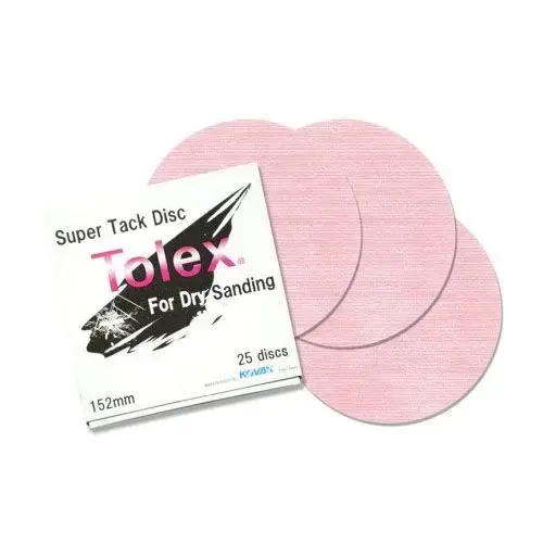 Sanding Disc, 6 in Dia, 1500 Grit, Dry, Hook and Loop Attachment, Velour Backing Sanding Disc, 6 in Dia, 1500 Grit, Dry, Hook and Loop Attachment, Velour Backing