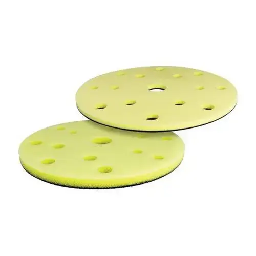 Micro-Hook Interface Pad, 6 in Dia, Super-Tack Attachment, 15 Holes