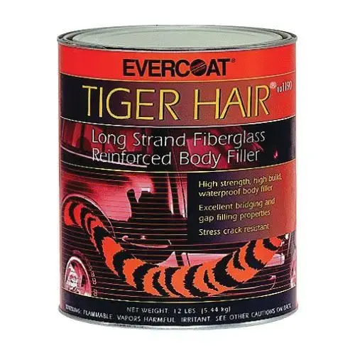 Long Strand Fiber Reinforced Filler, 1 gal Can, Paste, Long Strand