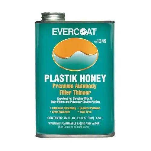 Plastic Honey Clear Brown-Red