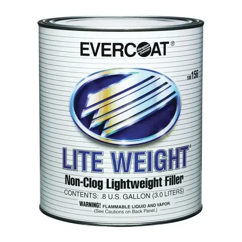 Professional Lightweight Body Filler, 3 L Can, Gray, Liquid Professional Lightweight Body Filler, 3 L Can, Gray, Liquid