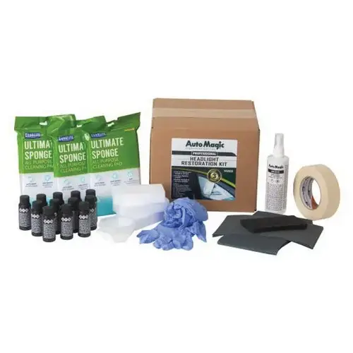 50 Headlight Restoration Kit, Clear
