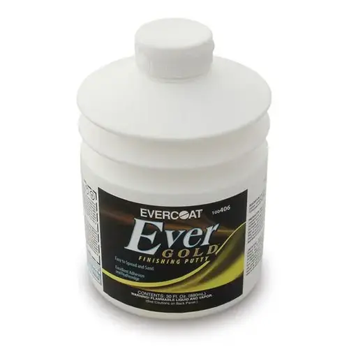 Finishing Putty, 880 mL Pump, White, Liquidy Paste Finishing Putty, 880 mL Pump, White, Liquidy Paste