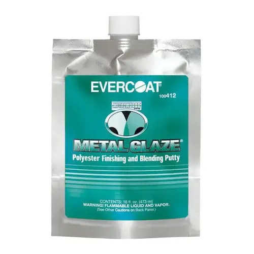 Polyester Finishing and Blending Putty, 473 mL, Thixotropic Liquid Light Green Polyester Finishing and Blending Putty, 473 mL, Thixotropic Liquid Light Green