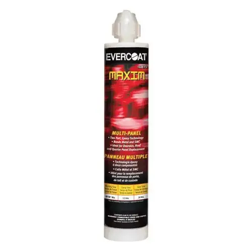 Multi-Panel Bonding Adhesive, 250 mL Cartridge, Black, Paste, 1:1 Mixing, 24 hr Curing