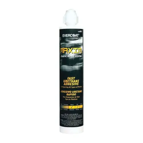 Fast Urethane Adhesive, 250 mL Cartridge, Liquid, Beige, 1 to 3 min Application