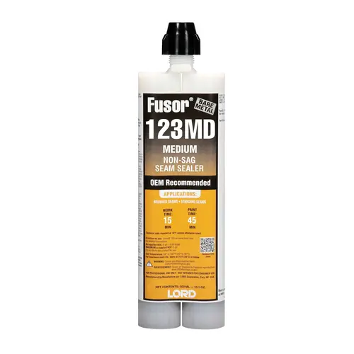 2-Part Medium Non-Sag Seam Sealer, 10.1 oz Cartridge, White, Paste, 36 hr Curing 2-Part Medium Non-Sag Seam Sealer, 10.1 oz Cartridge, White, Paste, 36 hr Curing