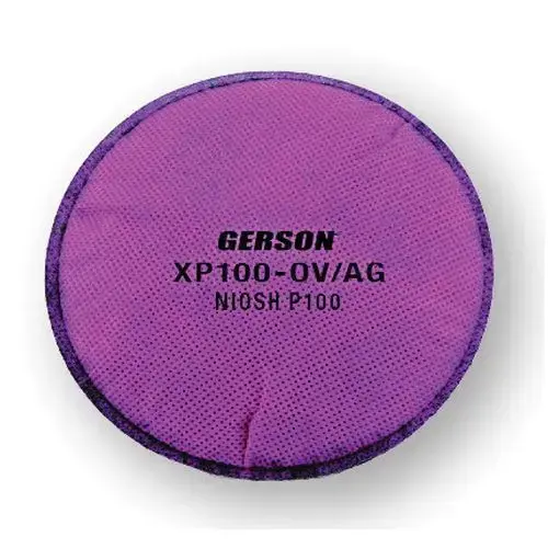 08XP100-OV/AG Pancake Style Organic Vapor/Acid Gas Filter, P100 Filter Class 08XP100-OV/AG Pancake Style Organic Vapor/Acid Gas Filter, P100 Filter Class