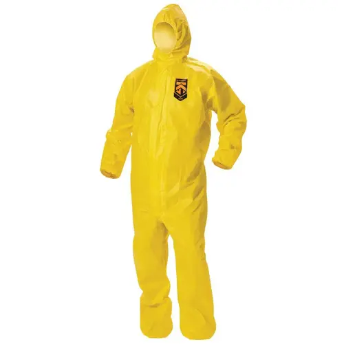 0 A70 Series Coveralls, X-Large, Polyethylene/Polypropylene, Yellow, Zipper Front 0 A70 Series Coveralls, X-Large, Polyethylene/Polypropylene, Yellow, Zipper Front
