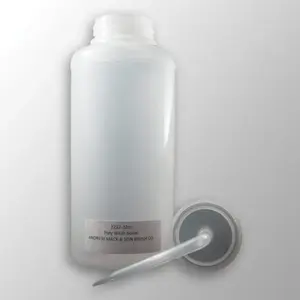 ANDREW MARK 1232 Wide Mouth Wash Bottle, 32 oz, Polyethylene