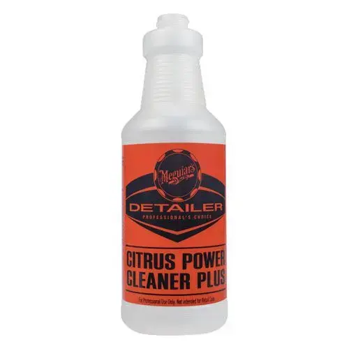 Pre-Labeled Bottle, 32 oz, Use With: Citrus Power Clean Pre-Labeled Bottle, 32 oz, Use With: Citrus Power Clean