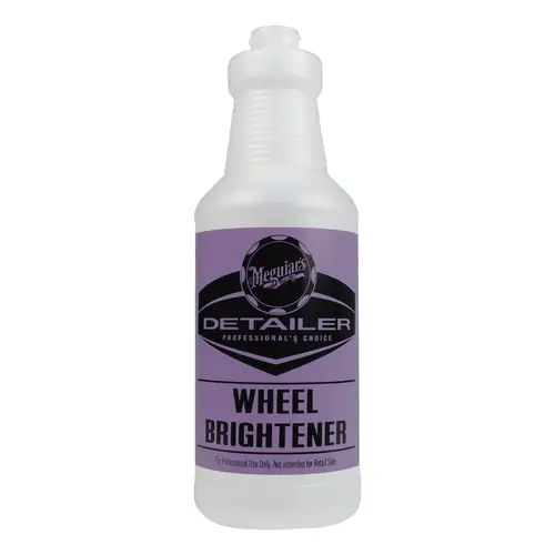 D20140 Pre-Labeled Empty Bottle, 32 oz, Use With: Detailer Wheel Brightener