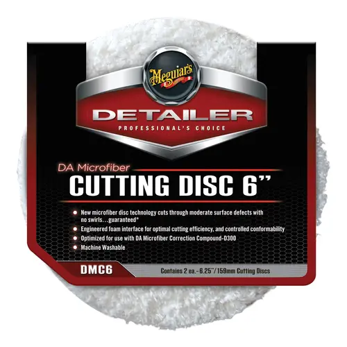 Microfiber Cutting Disc, 6 in Dia
