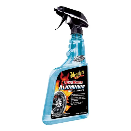 Aluminum Wheel Cleaner, 24 oz Aerosol Can, Clear, Liquid