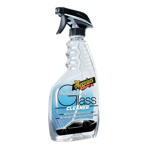 Glass Cleaner, 24 oz Spray Bottle, Clear, Liquid