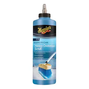 Meguiar's M77132 Marine/RV Heavy Oxidation Scrub, 32 oz Bottle, White, 14 g/L VOC