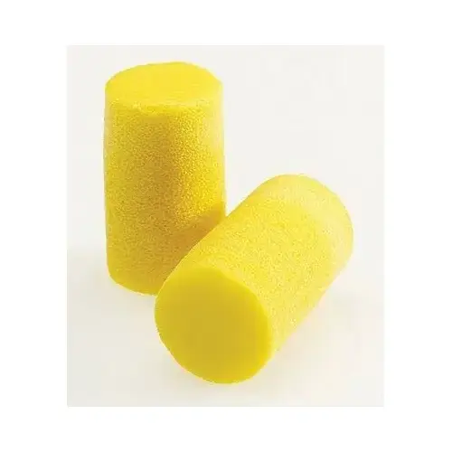 Disposable Uncorded Ear Plug, 33 dB Noise Reduction Rating, PVC Foam, Yellow Disposable Uncorded Ear Plug, 33 dB Noise Reduction Rating, PVC Foam, Yellow