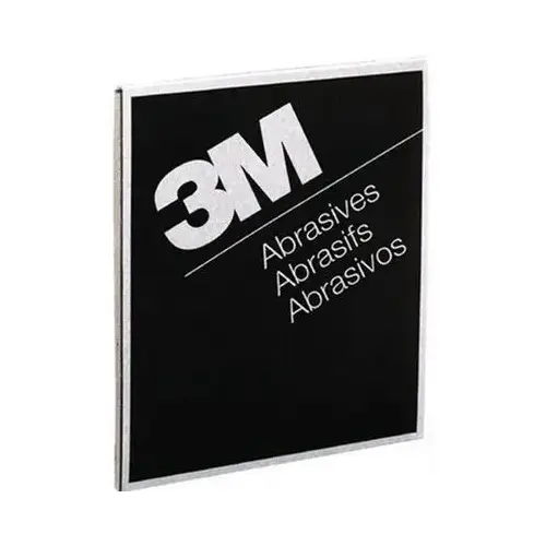 0 413Q Series Abrasive Sheet, 9 in W x 11 in L, 280 Grit, Coarse Grade, Black - pack of 50 0 413Q Series Abrasive Sheet, 9 in W x 11 in L, 280 Grit, Coarse Grade, Black - pack of 50