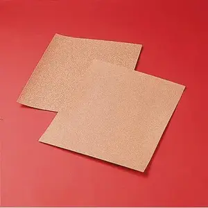 3M 02104 210N Series Paper Sheet, 9 in W x 11 in L, 180 Grit, Very Fine Grade, Aluminum Oxide Abrasive, Brown