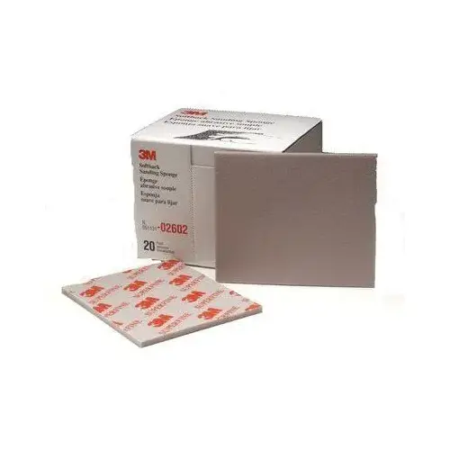 0 Flexible Sanding Sponge, 4-1/2 in W x 5-1/2 in L, 3/16 in THK, 500/600 Grit, Super Fine Grade, Gray 0 Flexible Sanding Sponge, 4-1/2 in W x 5-1/2 in L, 3/16 in THK, 500/600 Grit, Super Fine Grade, Gray