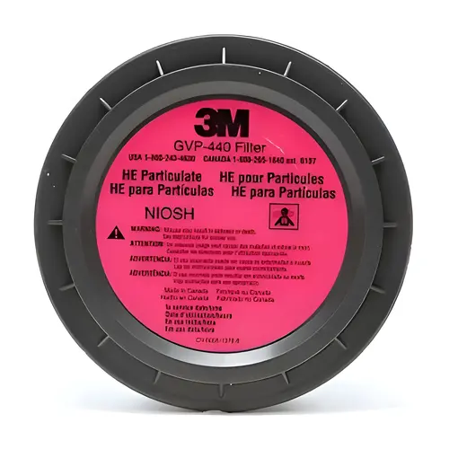 Particulate Filter, Use With: GVP-Series Belt-Mounted Powered Air Purifying Respirator Systems Gray Particulate Filter, Use With: GVP-Series Belt-Mounted Powered Air Purifying Respirator Systems Gray