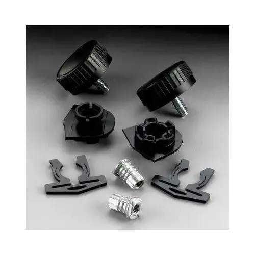 Knob and Pivot Kit, Use With: L-Series Headgear Black Knob and Pivot Kit, Use With: L-Series Headgear Black
