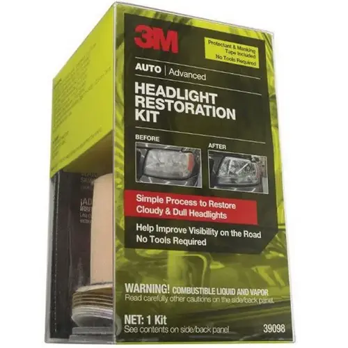 Headlight Restoration Kit, Tan, Liquid