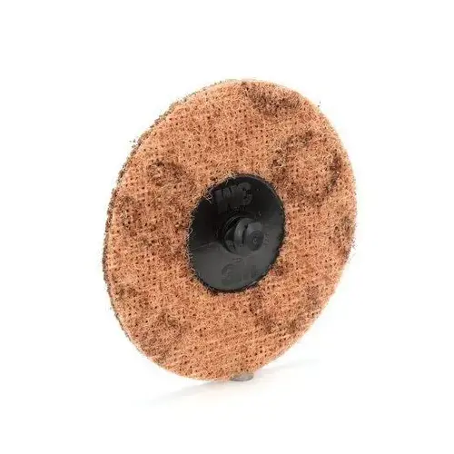 SC-DR Series No-Hole Surface Conditioning Disc, 3 in, Coarse Grade, Aluminum Oxide, Brown SC-DR Series No-Hole Surface Conditioning Disc, 3 in, Coarse Grade, Aluminum Oxide, Brown